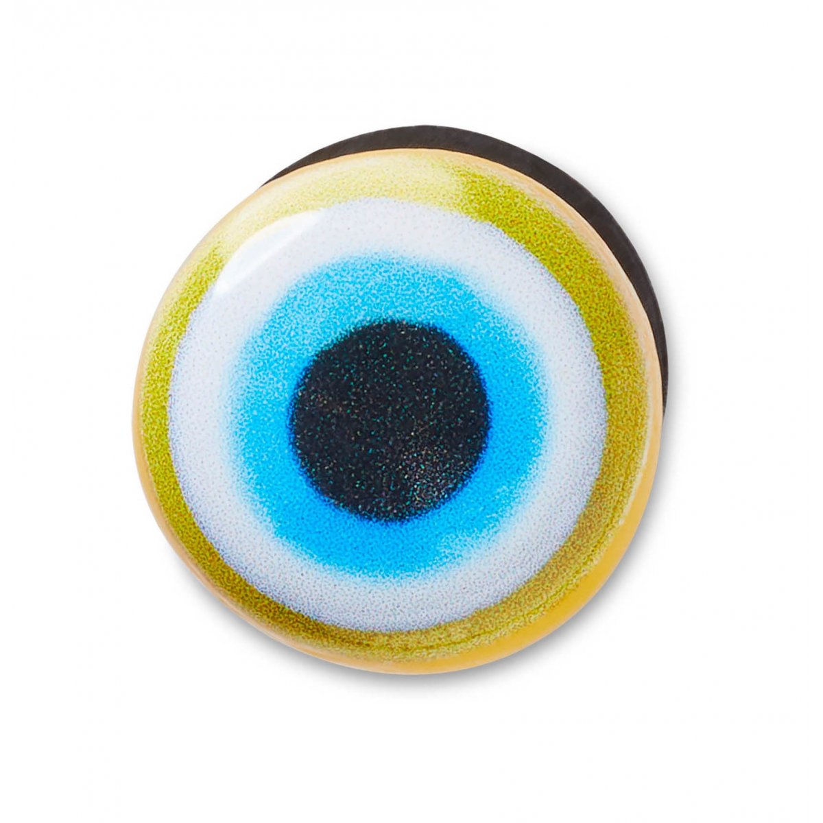 Blue and gold evil eye